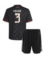 Bayern Munich Kim Min-jae #3 Kolmaspaita Lasten 2025-26 Lyhythihainen (+ shortsit)